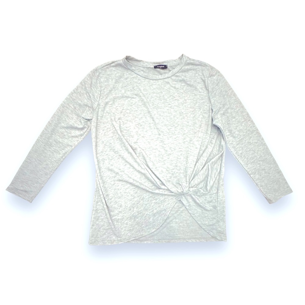 Botanique gray twist top - Picture 2 of 5